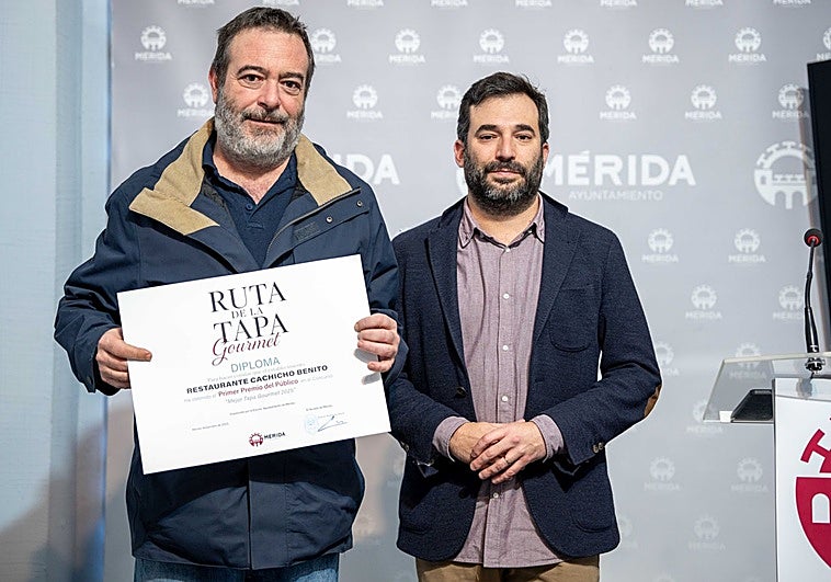 El restaurante Cachicho Casa Benito gana el premio de la tapa Gourmet en la ruta gastronómica de 2025